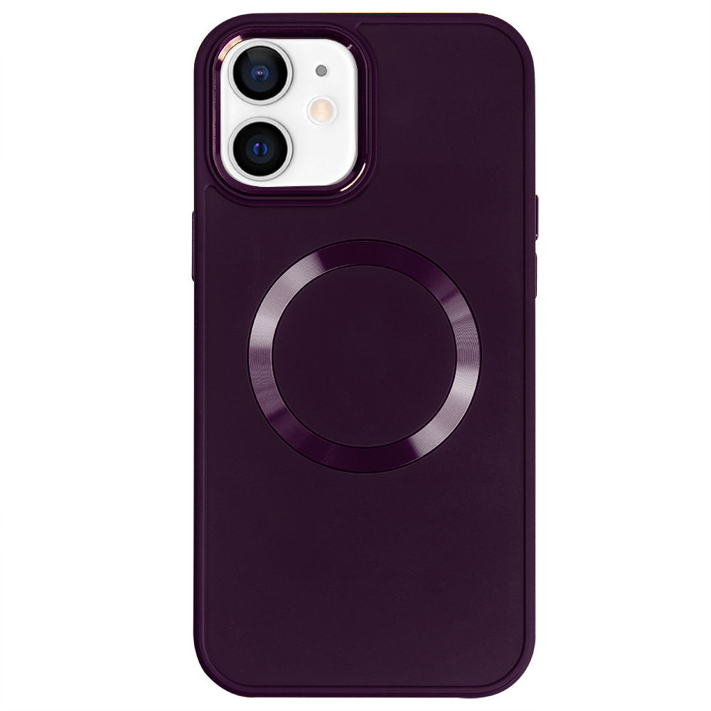 Apple iPhone 11 Renkli Magsafe Case Cherry