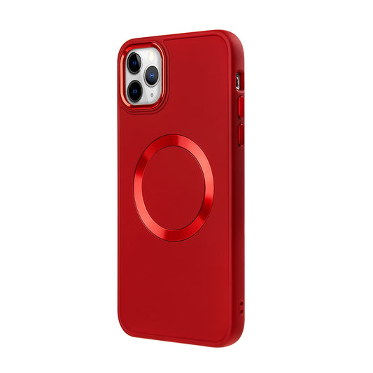 Apple iPhone 14 Pro Renkli Magsafe Case Kırmızı