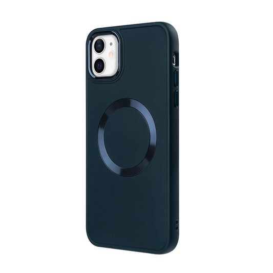 Apple iPhone 11 Renkli Magsafe Case Petrol Mavisi