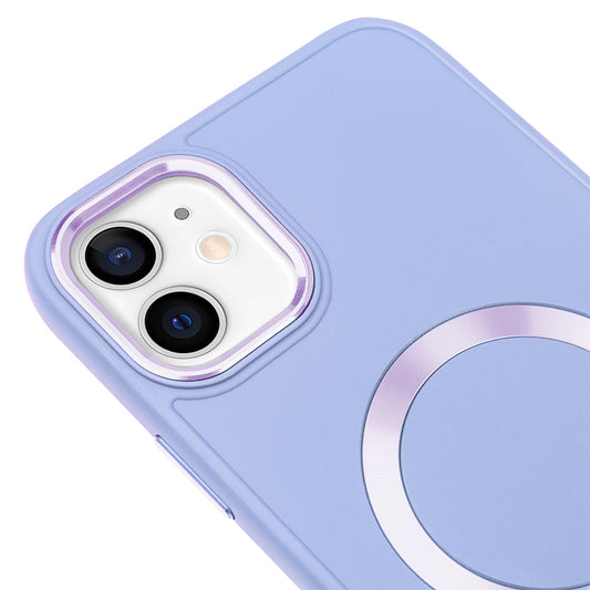 Apple iPhone 11 Renkli Magsafe Case Lila