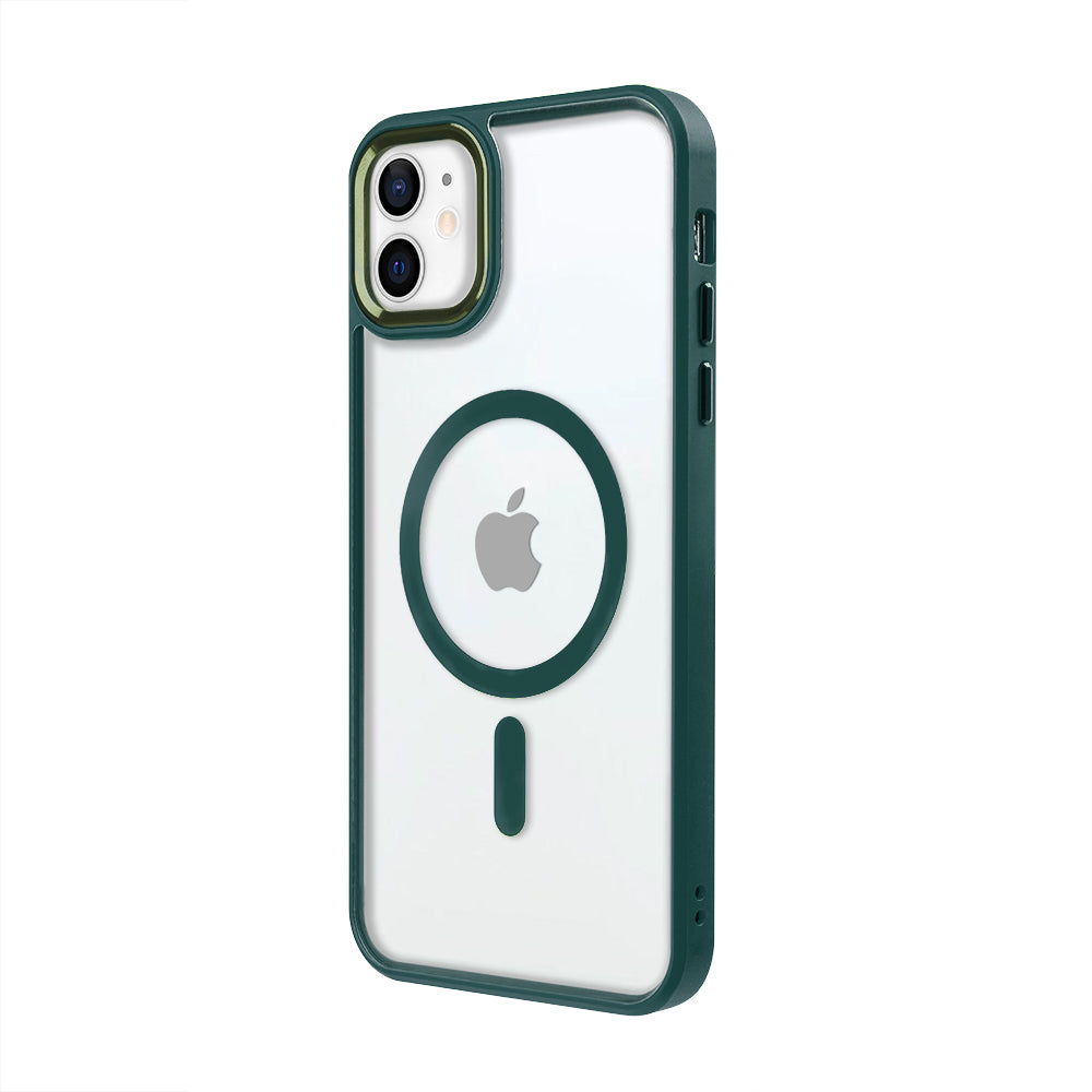 Apple iPhone 11 Lux Magsafe Yeşil