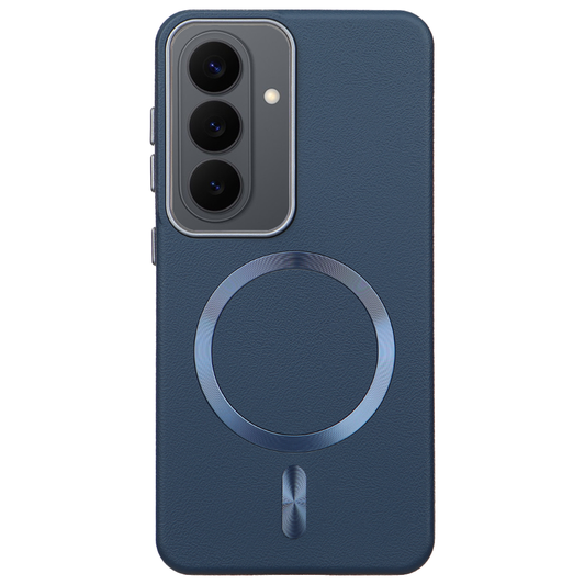 Samsung S26 Solid Magsafe Telefon Kılıfı Lacivert