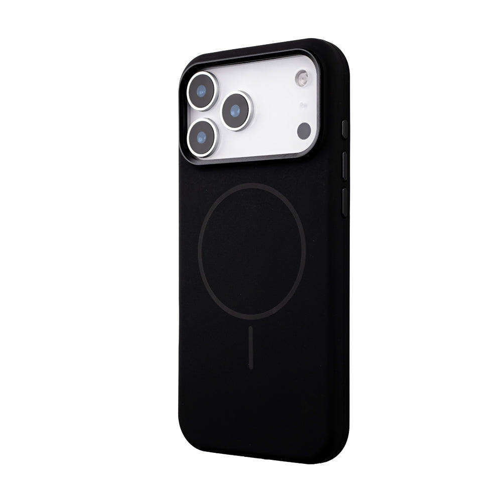 Apple iPhone 17 Pro Style Magsafe Telefon Kılıfı Siyah