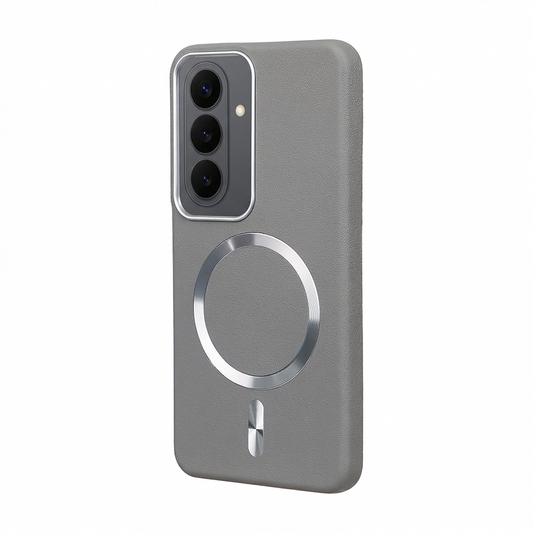 Samsung S26 Solid Magsafe Telefon Kılıfı Gri