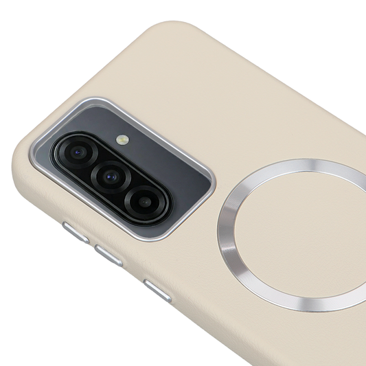 Samsung S25 FE Solid Magsafe Telefon Kılıfı Krem