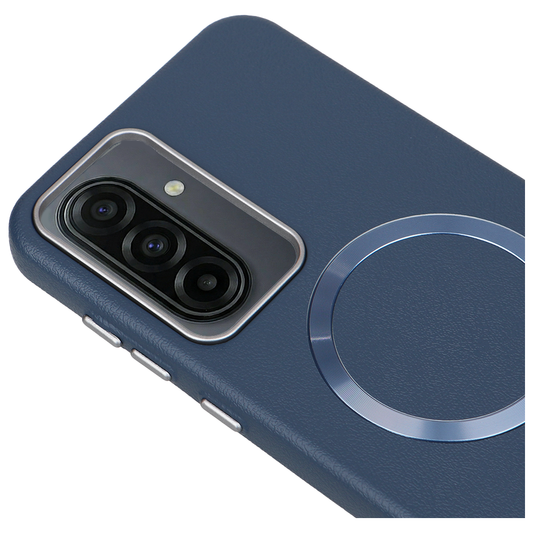 Samsung S25 FE Solid Magsafe Telefon Kılıfı Lacivert