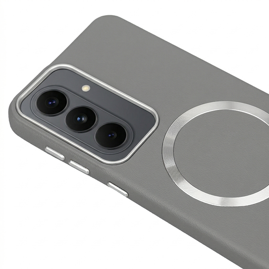 Samsung S26 Solid Magsafe Telefon Kılıfı Gri