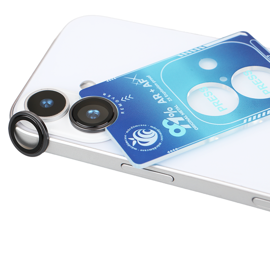 iPhone 17 Kamera Koruyucu Ring Black