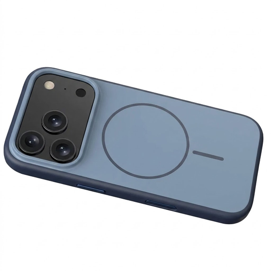 iPhone 17 Pro Max Neva Magsafe Telefon Kılıfı Mavi