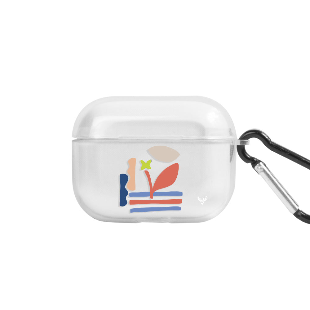 Apple AirPods Pro 3 Leaf Şeffaf Kılıfı