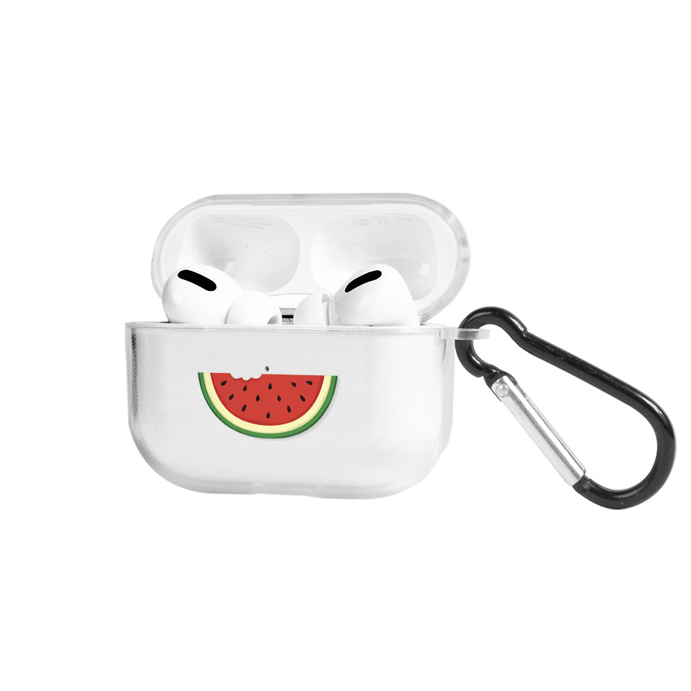 Apple AirPods Pro 3 Watermelon Şeffaf Kılıfı