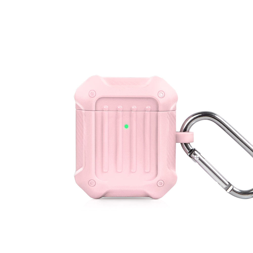 Apple AirPods Carbonfiber Pink Kılıfı