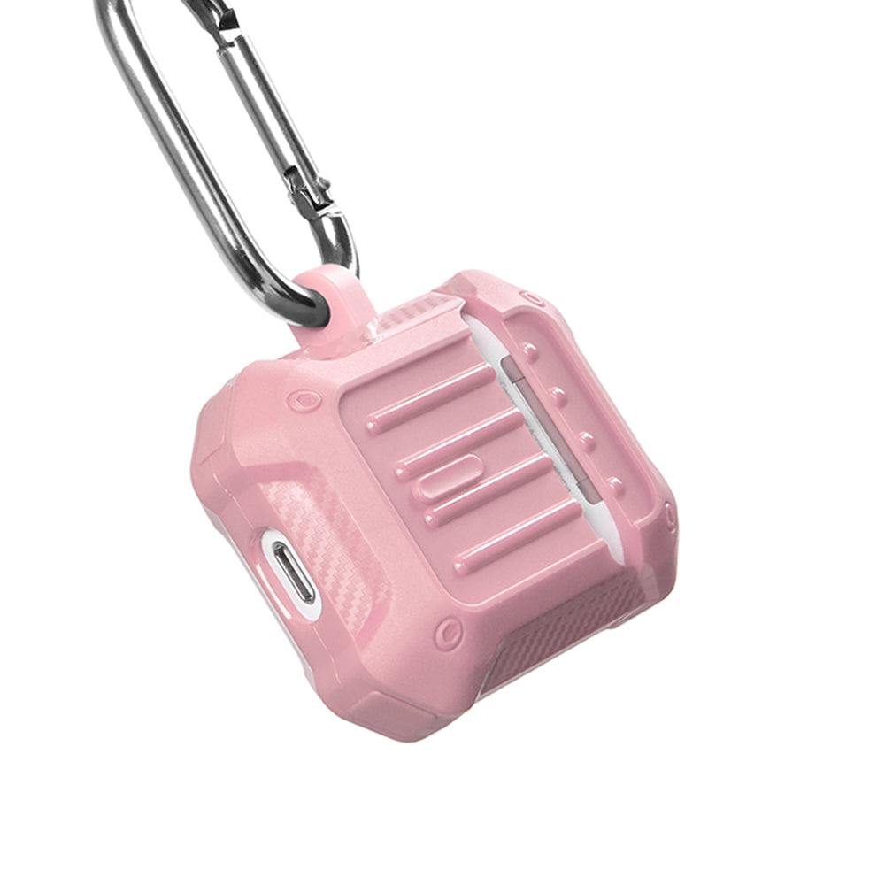 Apple AirPods Carbonfiber Pink Kılıfı