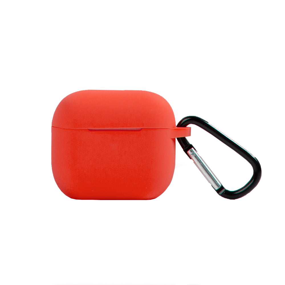 Apple AirPods 4 Kırmızı Silikon Kılıfı