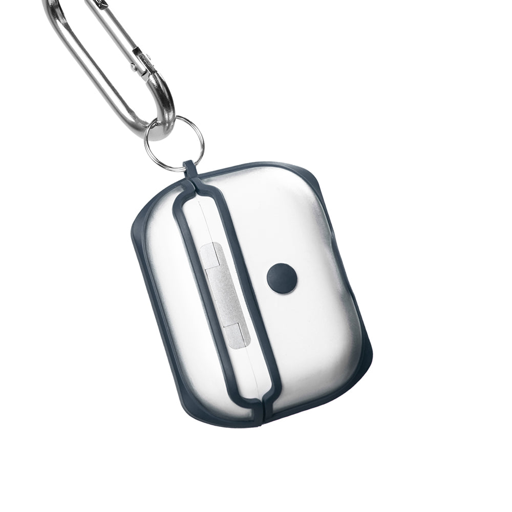 Apple AirPods Pro Dark Green Line Transparent Kılıfı