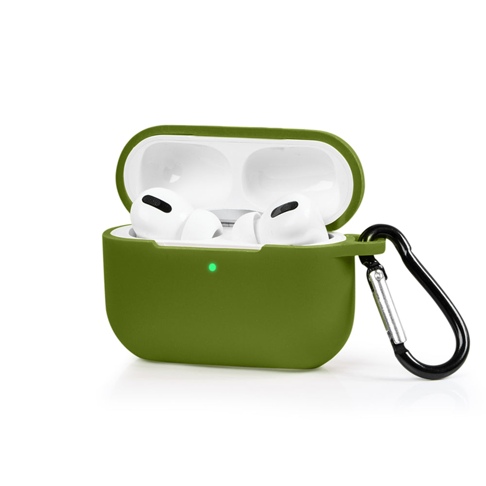 Apple AirPods Pro Basic Haki Silikon Kılıfı