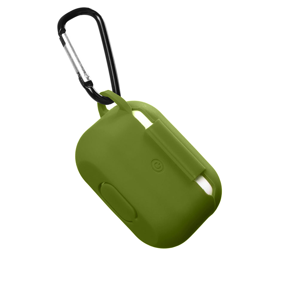 Apple AirPods Pro Basic Haki Silikon Kılıfı