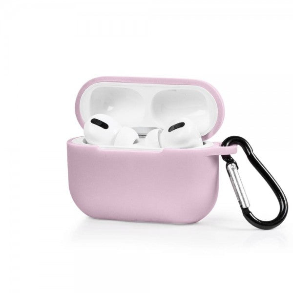 Apple AirPods Pro Basic Lila Silikon Kılıfı