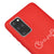 Samsung S20 Plus Pacman Telefon Kılıfı - Renkli Silikon - Kırmızı
