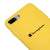 iPhone 7 Plus Şampiyon Telefon Kılıfı - Renkli Silikon - Sarı