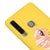 Samsung A9 2018 Slant Eyes Telefon Kılıfı - Renkli Silikon - Sarı