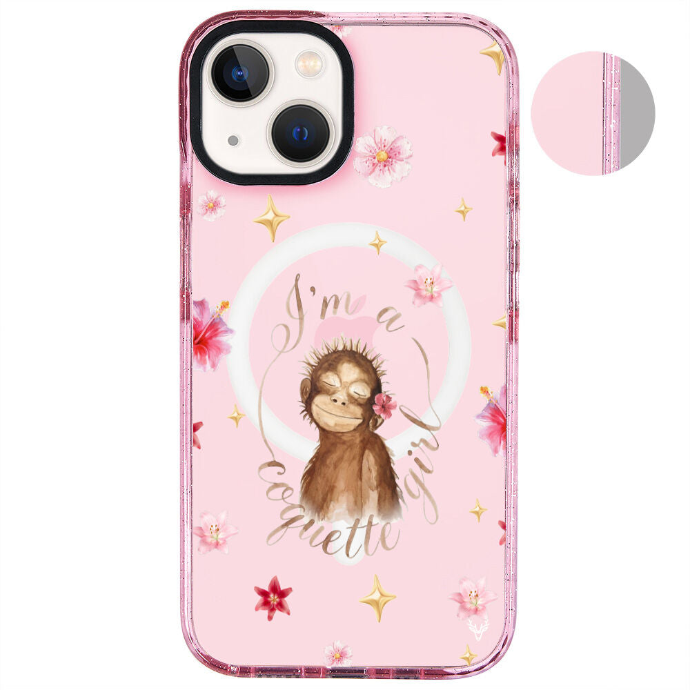 MagsafeliArtycaseSimliPembe