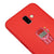 Samsung J6 Plus No Harm Telefon Kılıfı - Renkli Silikon - Kırmızı