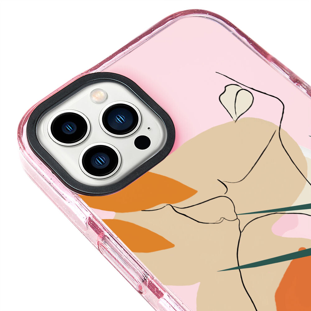 MagsafeliArtycaseSimliPembe