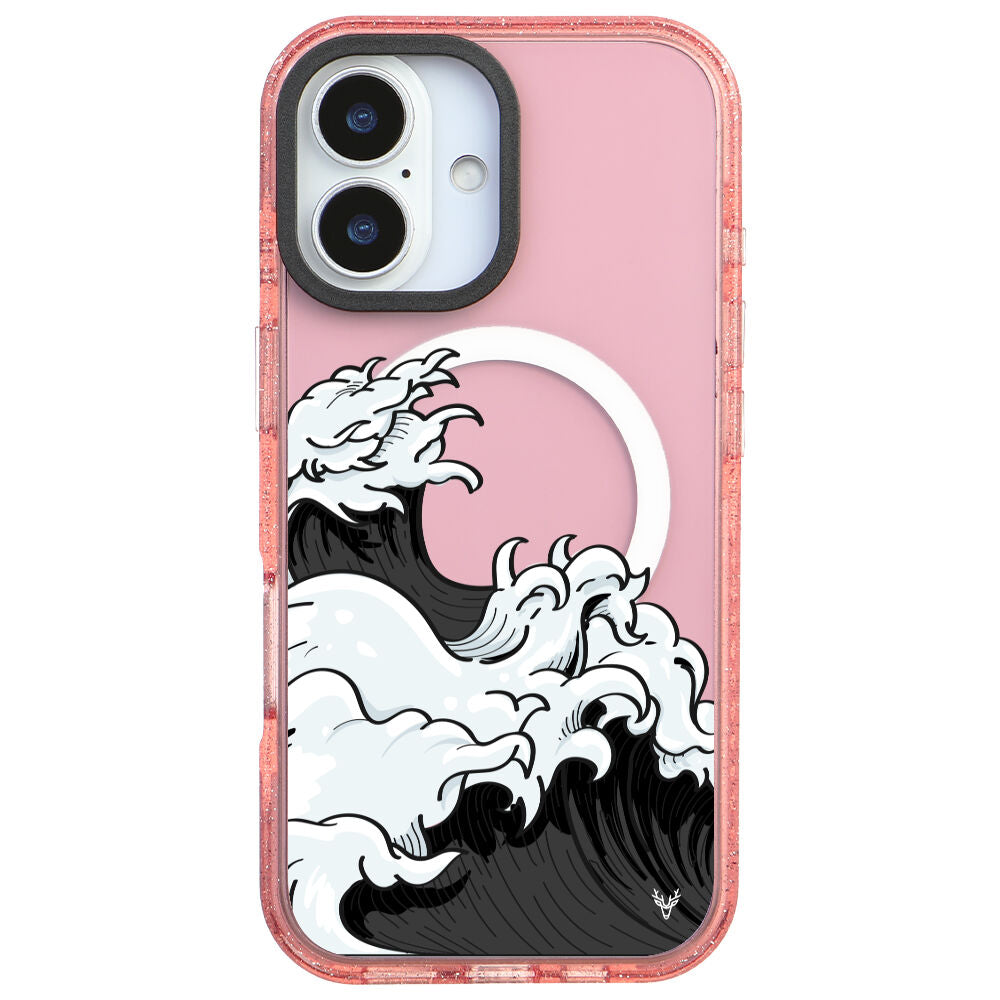 MagsafeliArtycaseSimliPembe