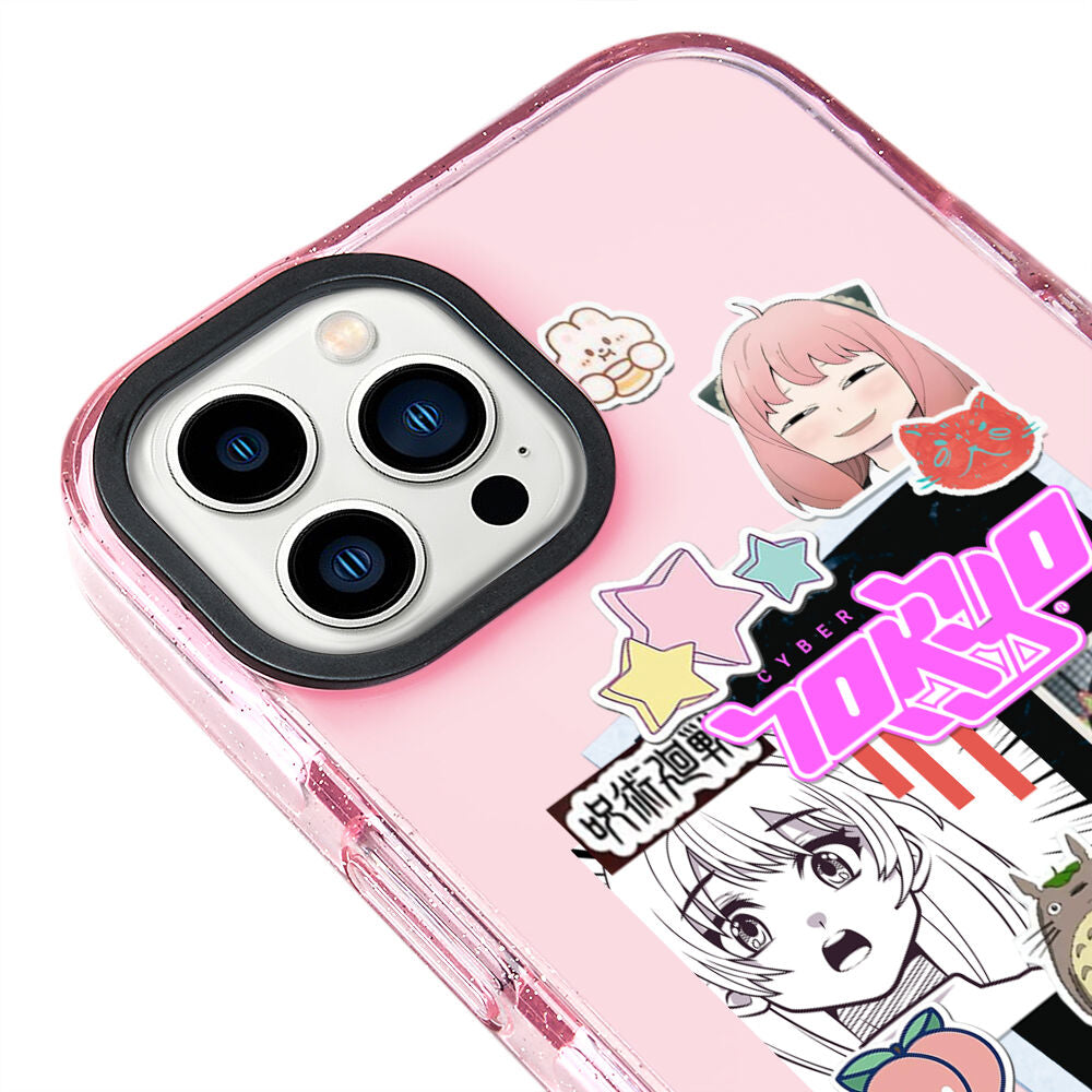 MagsafeliArtycaseSimliPembe