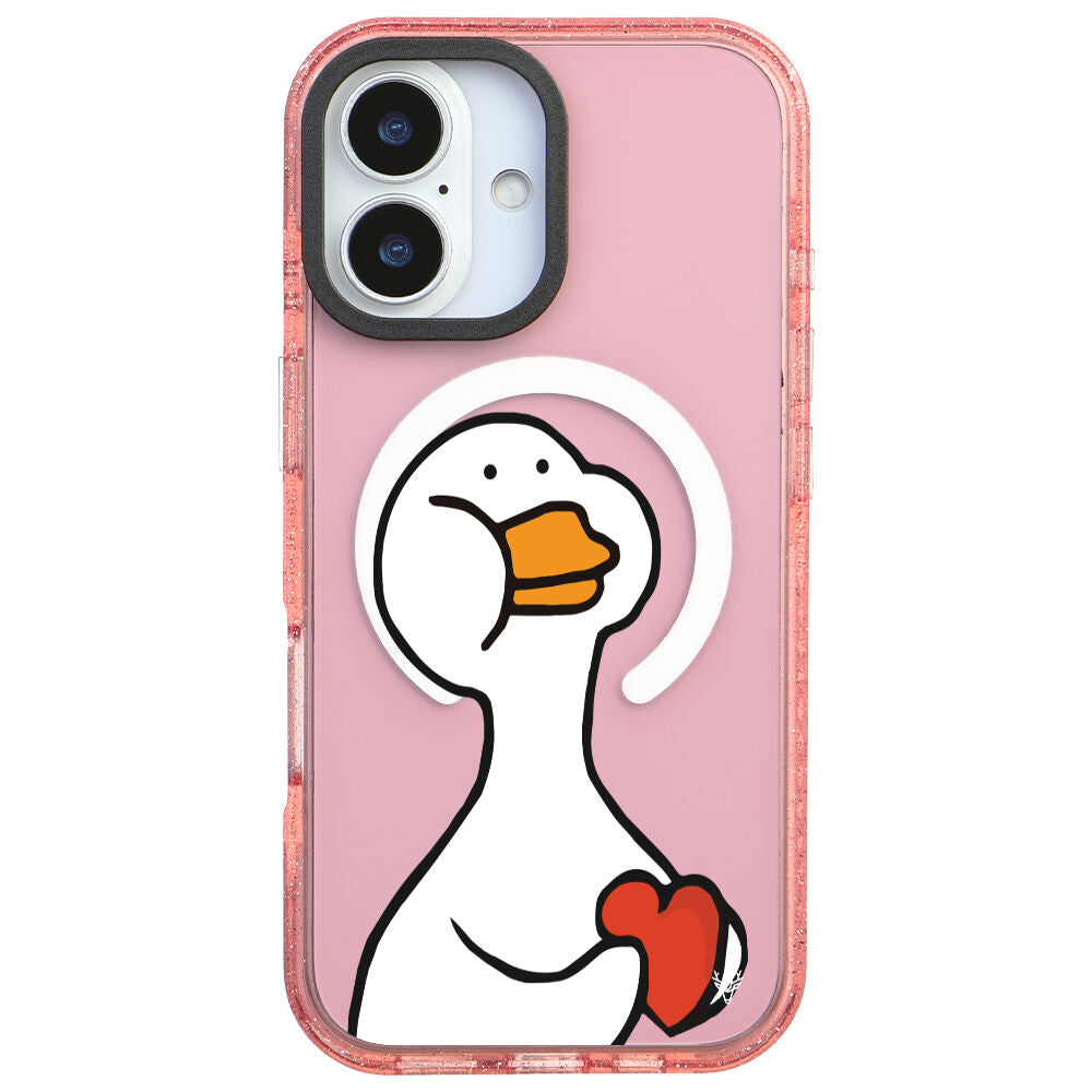 MagsafeliArtycaseSimliPembe