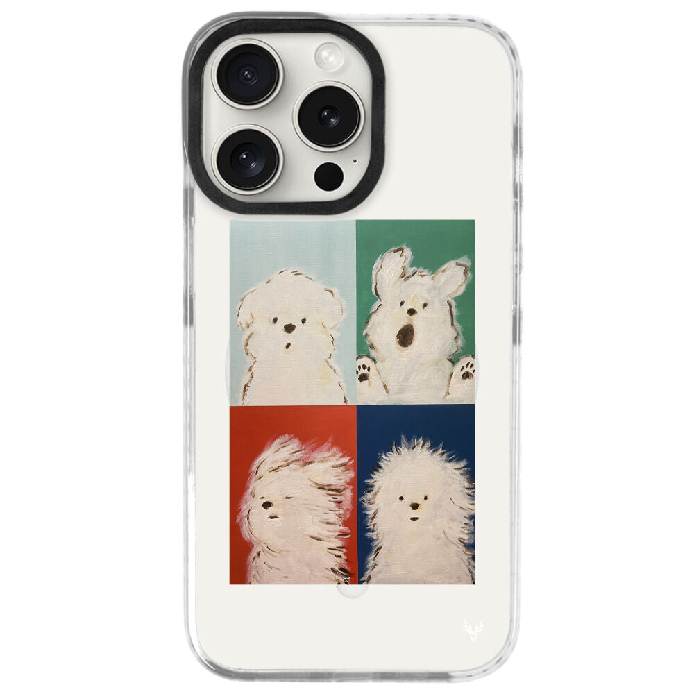 MagsafeliArtycaseBeyaz