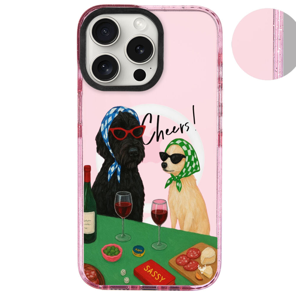 MagsafeliArtycaseSimliPembe