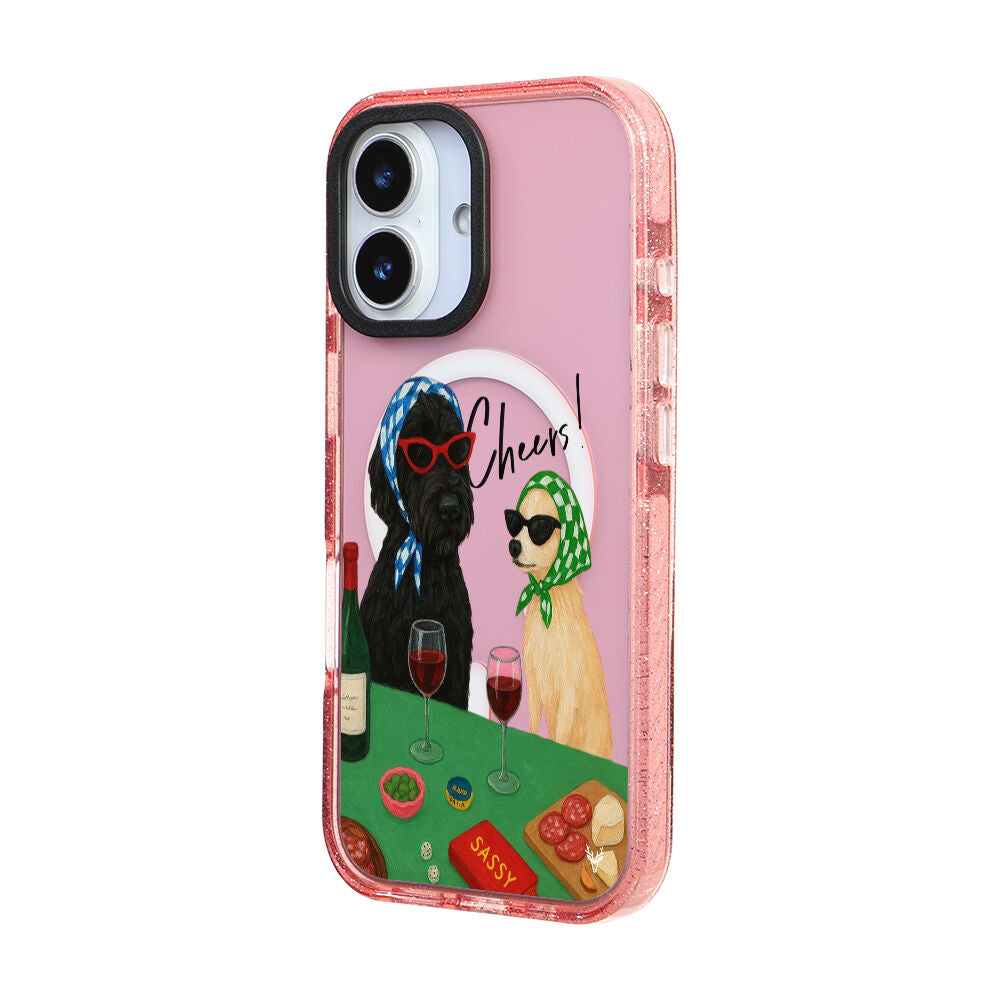 MagsafeliArtycaseSimliPembe