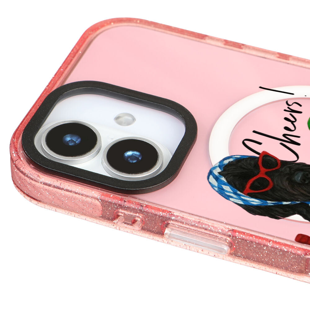 MagsafeliArtycaseSimliPembe