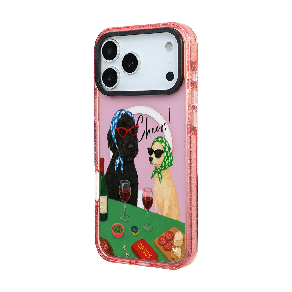 MagsafeliArtycaseSimliPembe