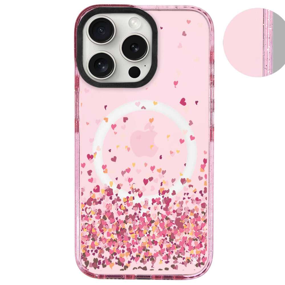 MagsafeliArtycaseSimliPembe