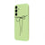 Samsung S24 FE İnce Bağ Telefon Kılıfı - Renkli Silikon - Yeşil