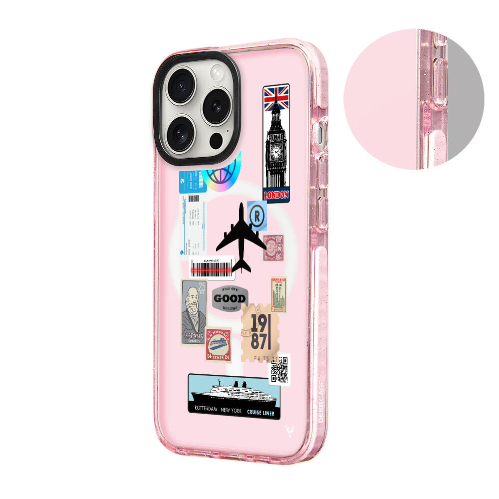 MagsafeliArtycaseSimliPembe