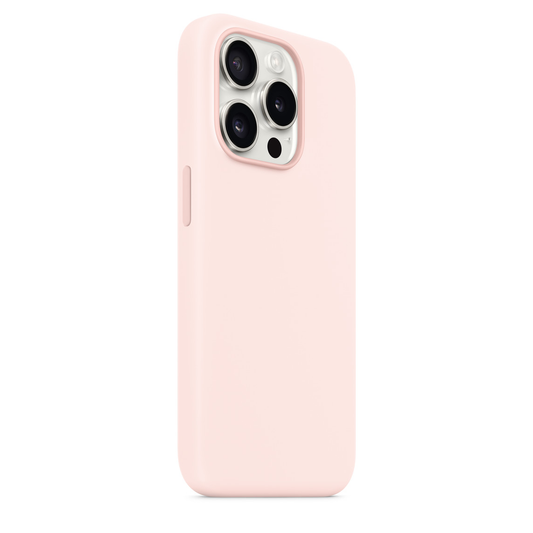 Apple iPhone 14 Pro Silikon Magsafe Case Uçuk Pembe