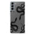 Samsung S21 Dark Snake Şeffaf Telefon Kılıfı - Şeffaf - Saydam