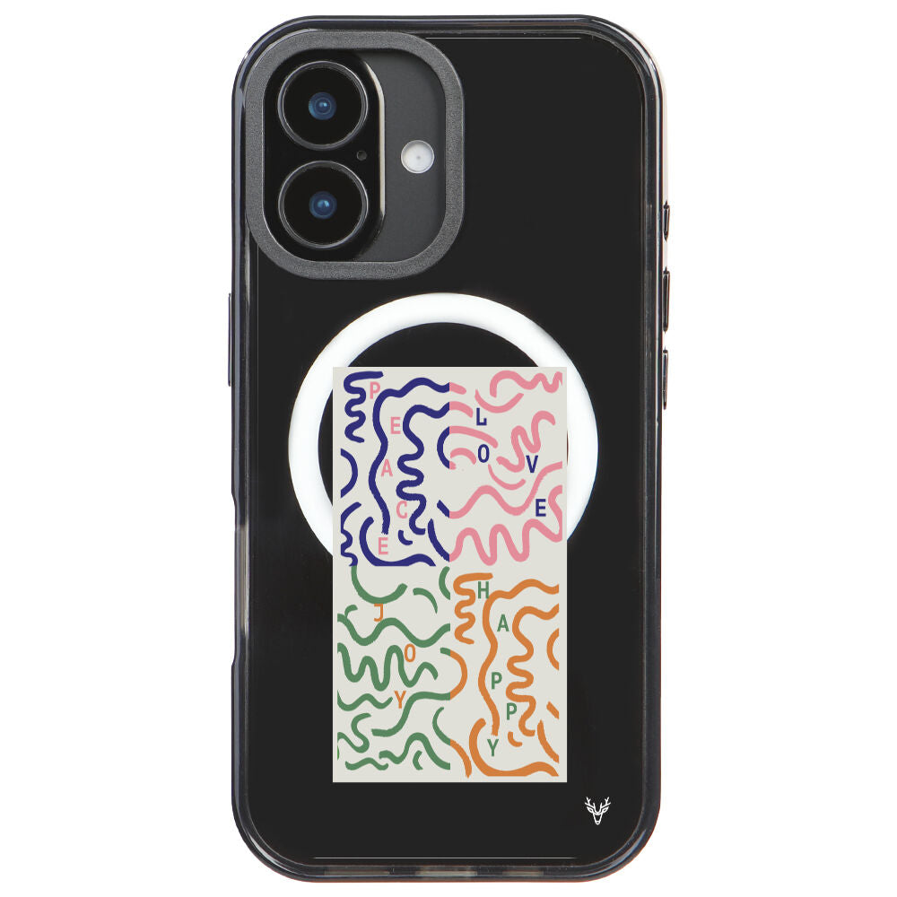 MagsafeliArtycaseCoolBlack