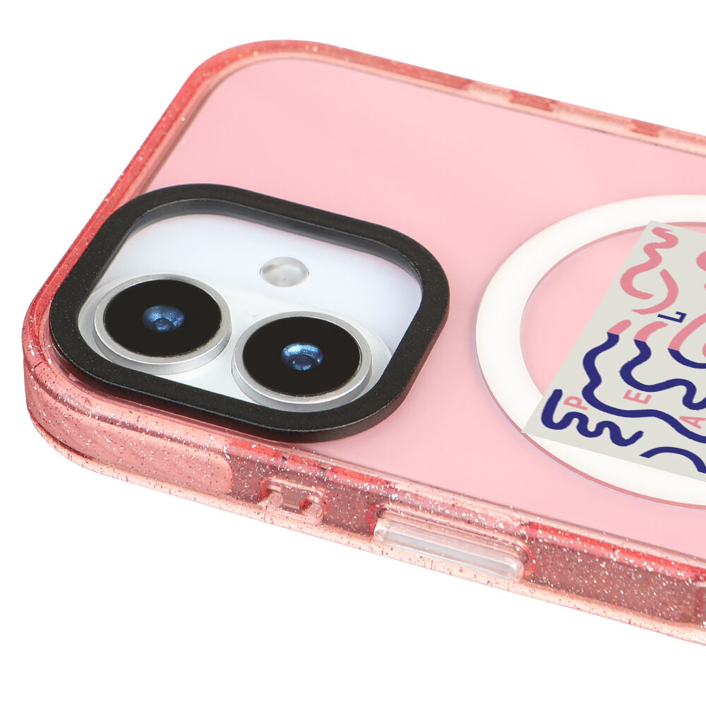 MagsafeliArtycaseSimliPembe