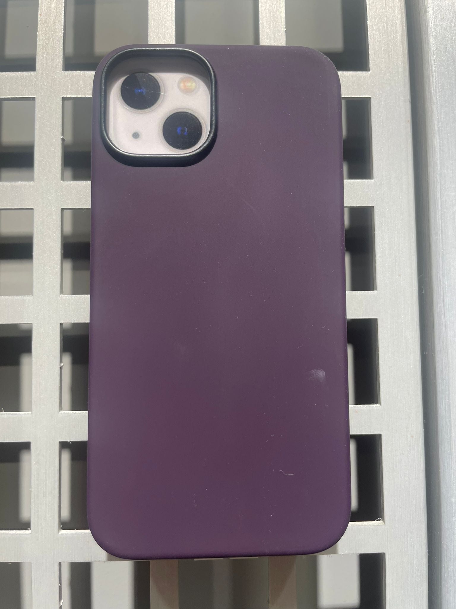 Apple iPhone 14 Pro Silikon Magsafe Case Derin Mor