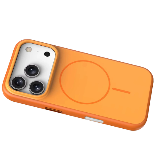 iPhone 17 Pro Max Neva Magsafe Telefon Kılıfı Turuncu