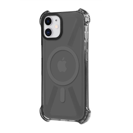 Apple iPhone 11 Köşe Korumalı Magsafe Siyah