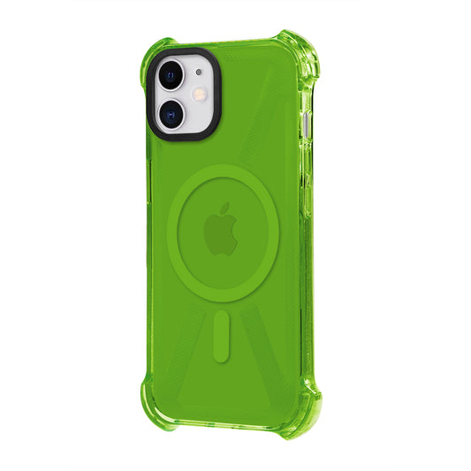 Apple iPhone 11 Köşe Korumalı Magsafe Yeşil