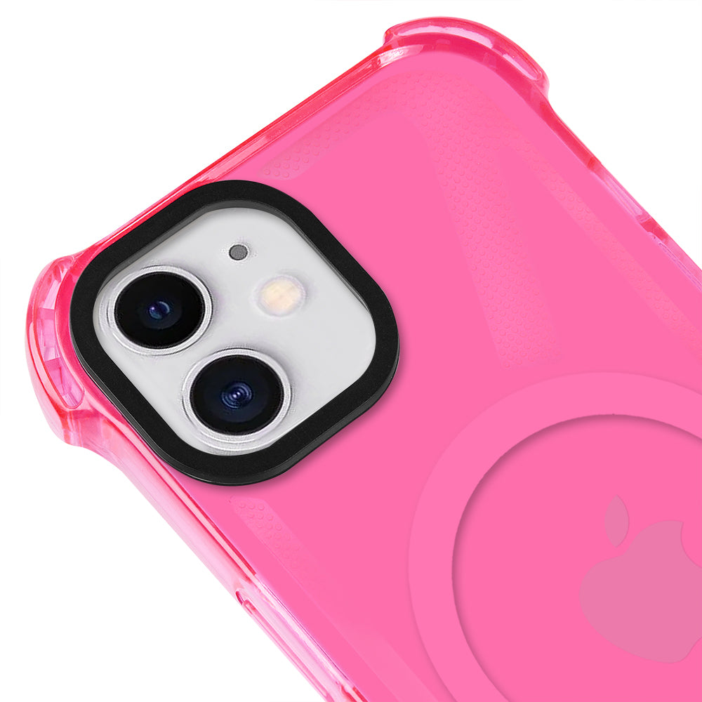 Apple iPhone 11 Köşe Korumalı Magsafe Pembe