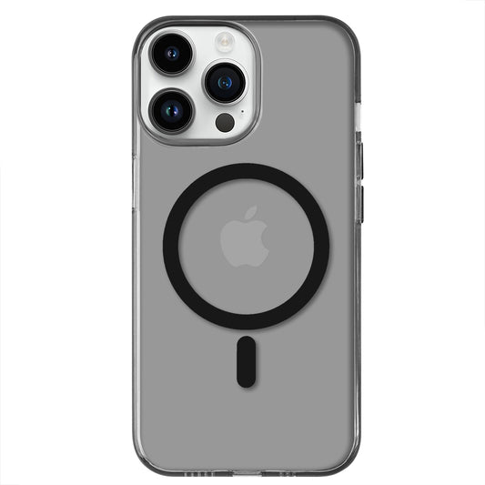 Apple iPhone 12 Pro Renkli Mika Magsafe Siyah