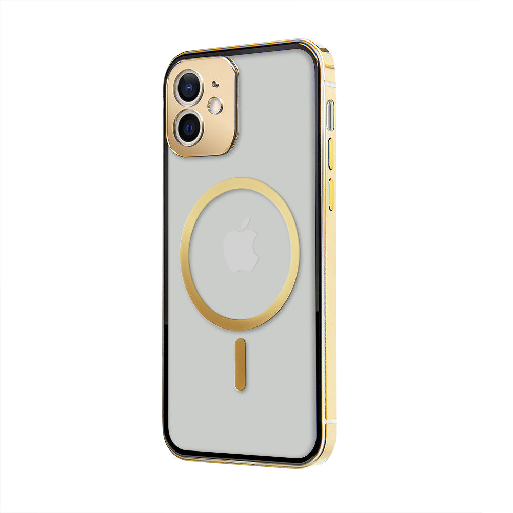 Apple iPhone 12 Kasalı Magsafe Gold